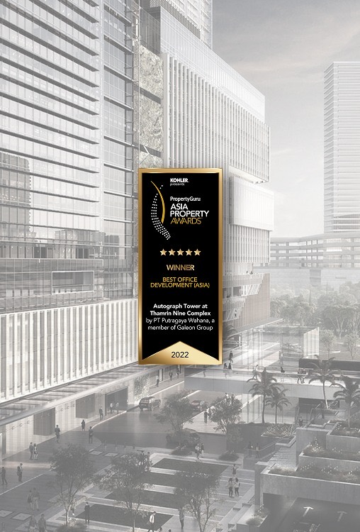 Best Office Development Asia 2022 at Thamrin Nine Complex