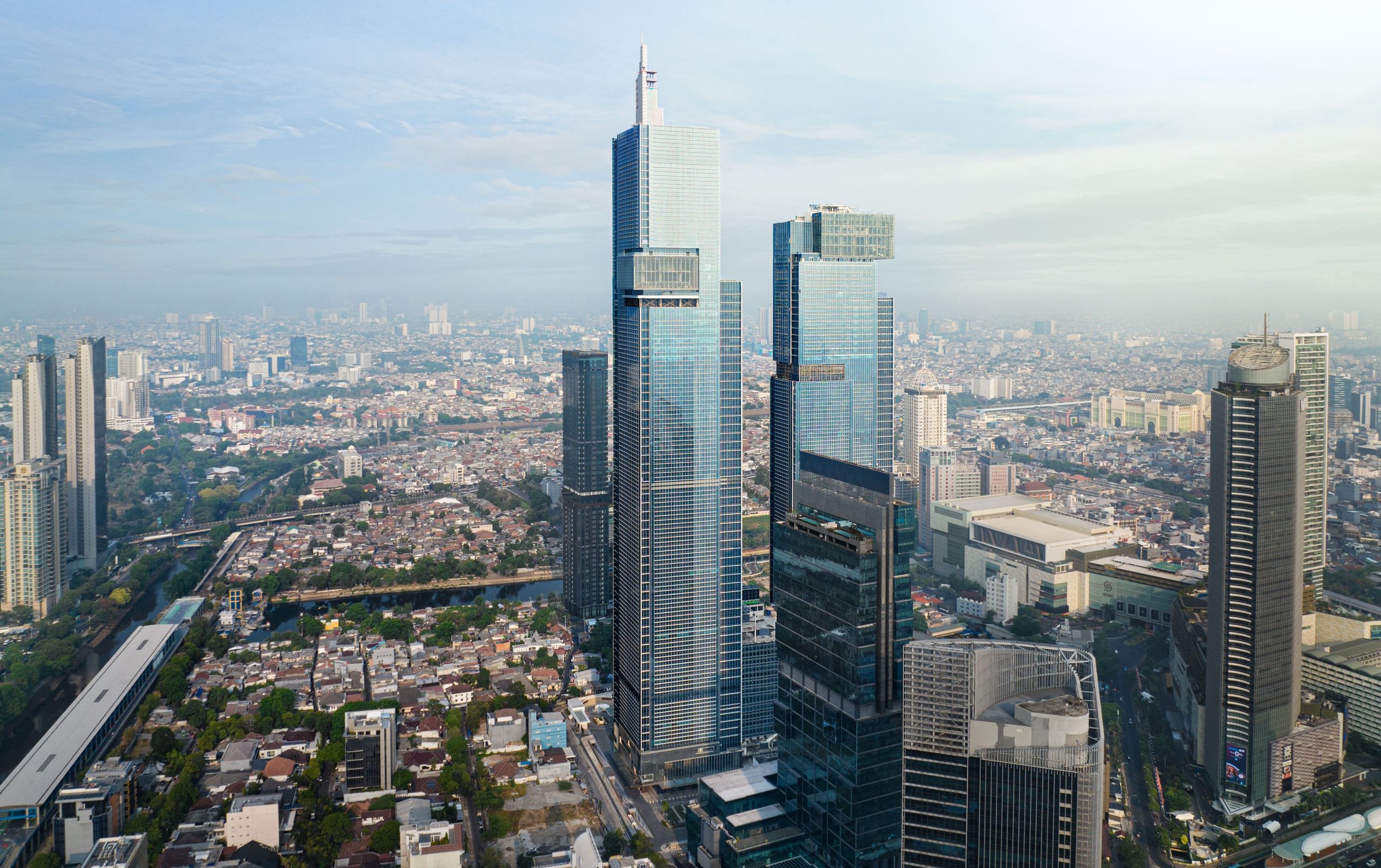 bird view of Thamrin Nine
