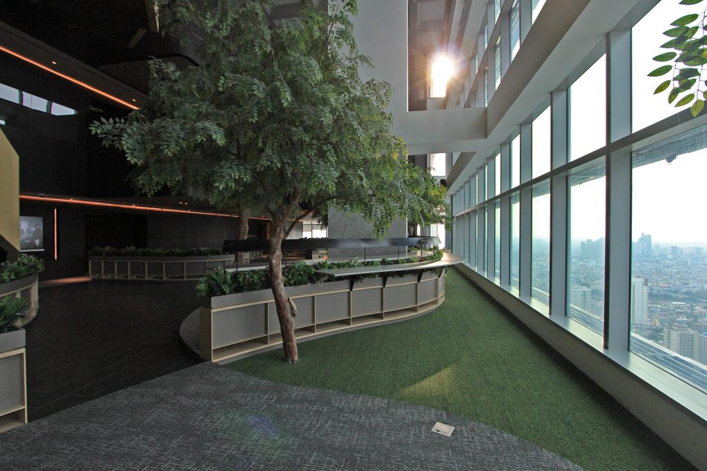 Inside Thamrin Nine working space