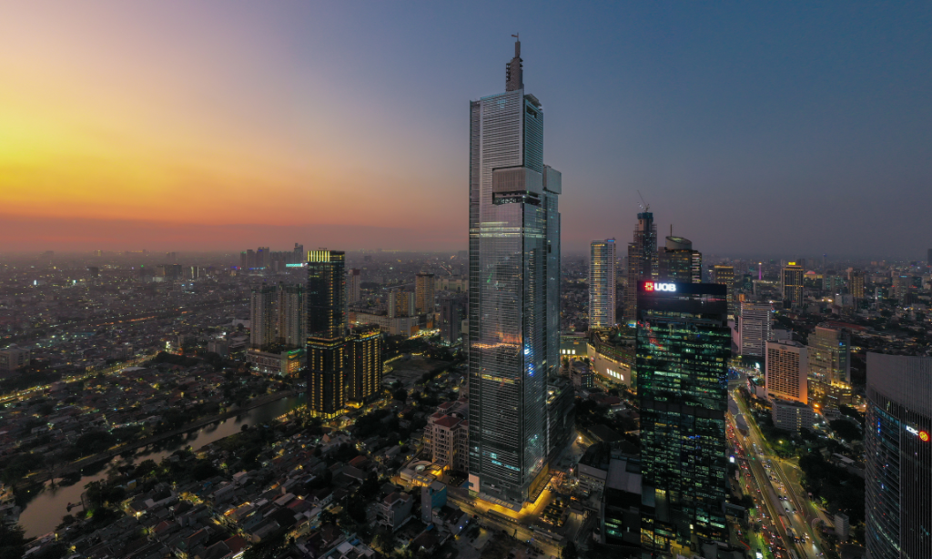 Sunset View on Thamrin Nine best Wedding Space